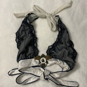 Beach Bunny (classic) captain / nautical lace bikini top